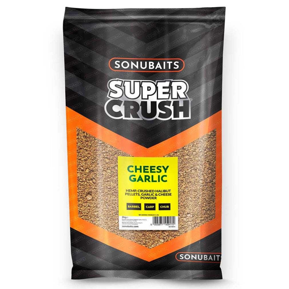 Zanęta Sonubaits Supercrush - Cheesy Garlic 2kg  S0770014