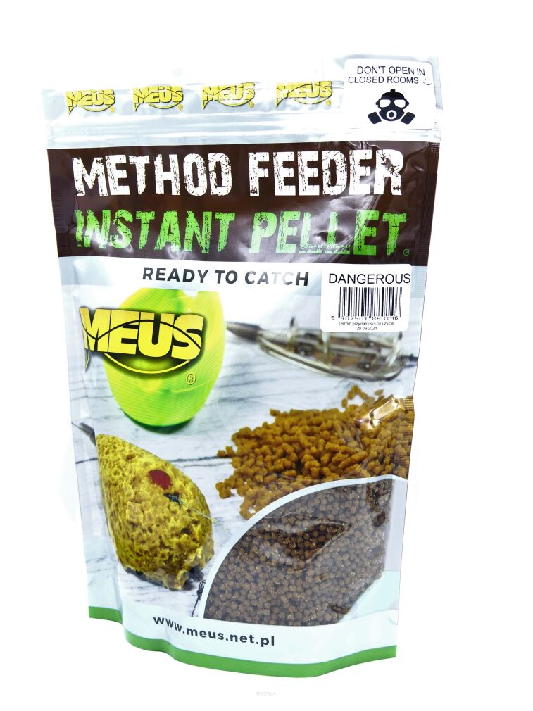 Pellet Meus Method Feeder Instant Ready 700g - Dangerous