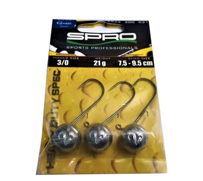 Spro 3szt Round Hd Jighead 90 21G #3/0