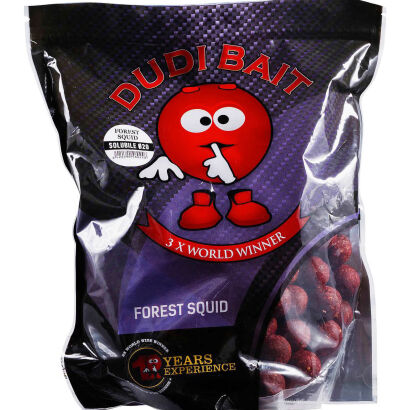 Kulki Zanętowe Dudi Bait Forest Squid Solubile Szybko Pracujące 24mm 1kg