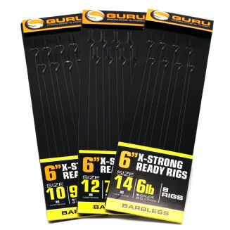 Przypony Guru XS Carp Pole Rig 6' inch 14 0,17mm - 2