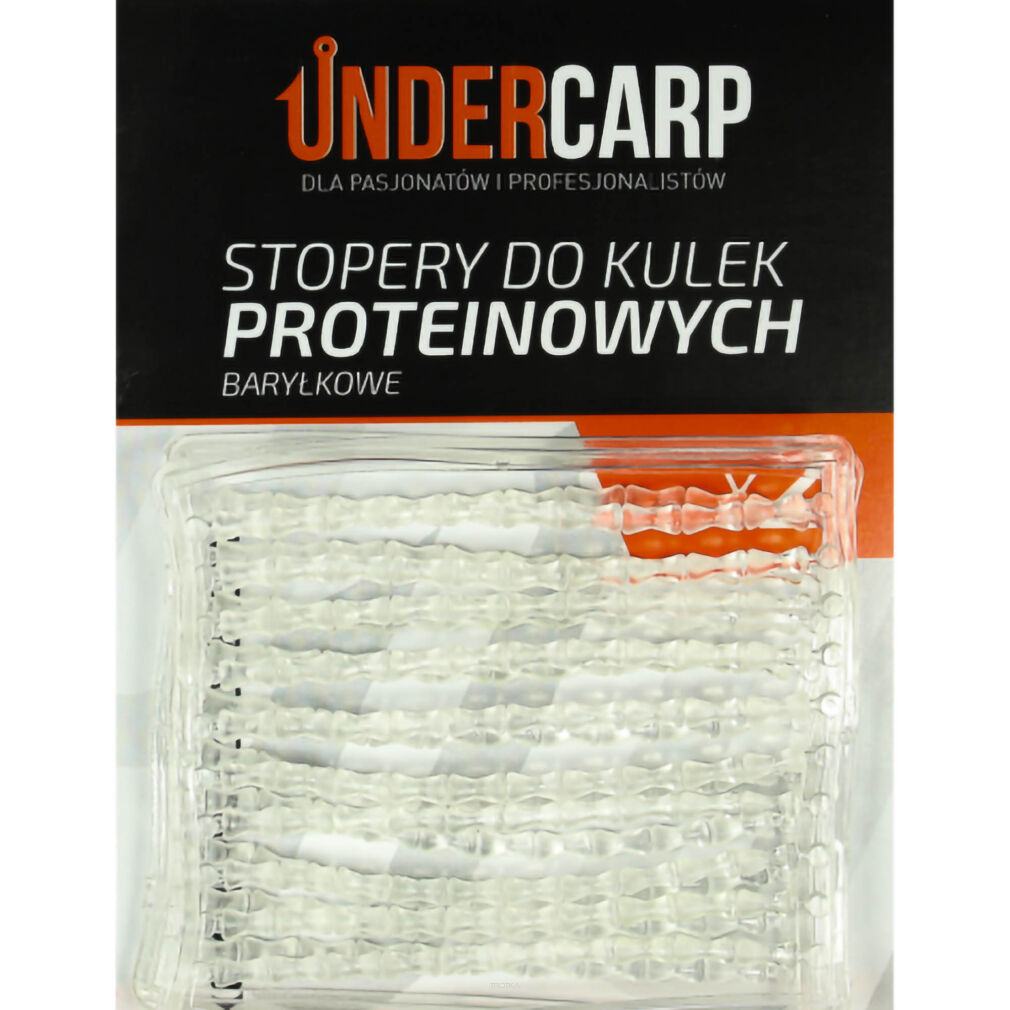 Stopery Do Kulek Proteinowych Under Carp Baryłkowe - Przeźroczyste
