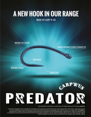 Haczyki Carp'R'Us Predator ATS Technology - 8