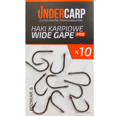 Haki Karpiowe Wide Gape PRO 6