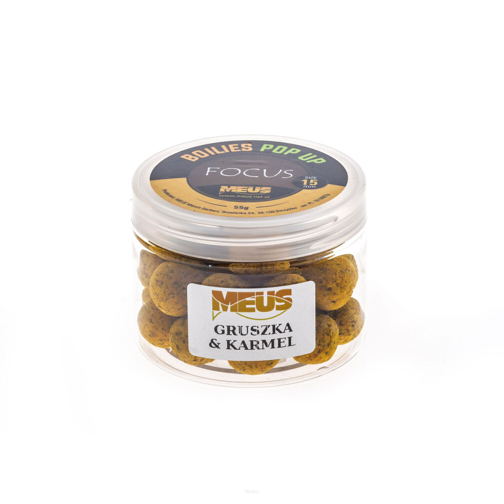 Kulki Meus Pop-Up Focus 15mm - Gruszka & Karmel