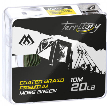 Plecionka W Otulinie Mikado Coated Braid Premium Mocny Zielony 30lbs 10m