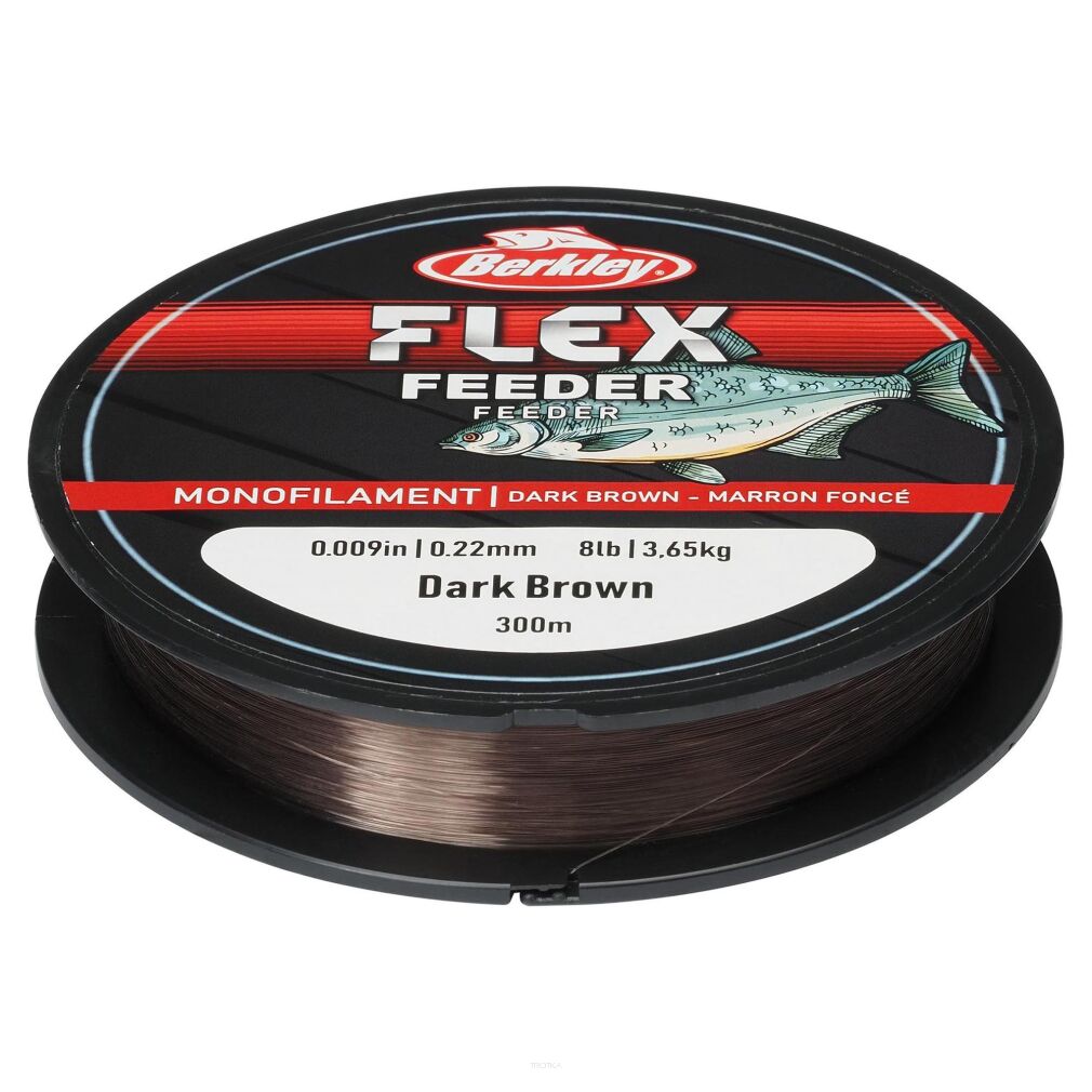 Żyłka Berkley Flex SS Feeder 0.18mm 300m Dark Brown