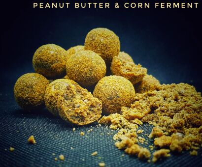 Kulki Zanętowe Carp&Fun 900g - Peanut Butter & Corn 20mm