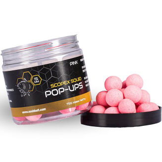 Kulki Nash Scopex Squid Pop Ups 12mm 75g Pink - 2