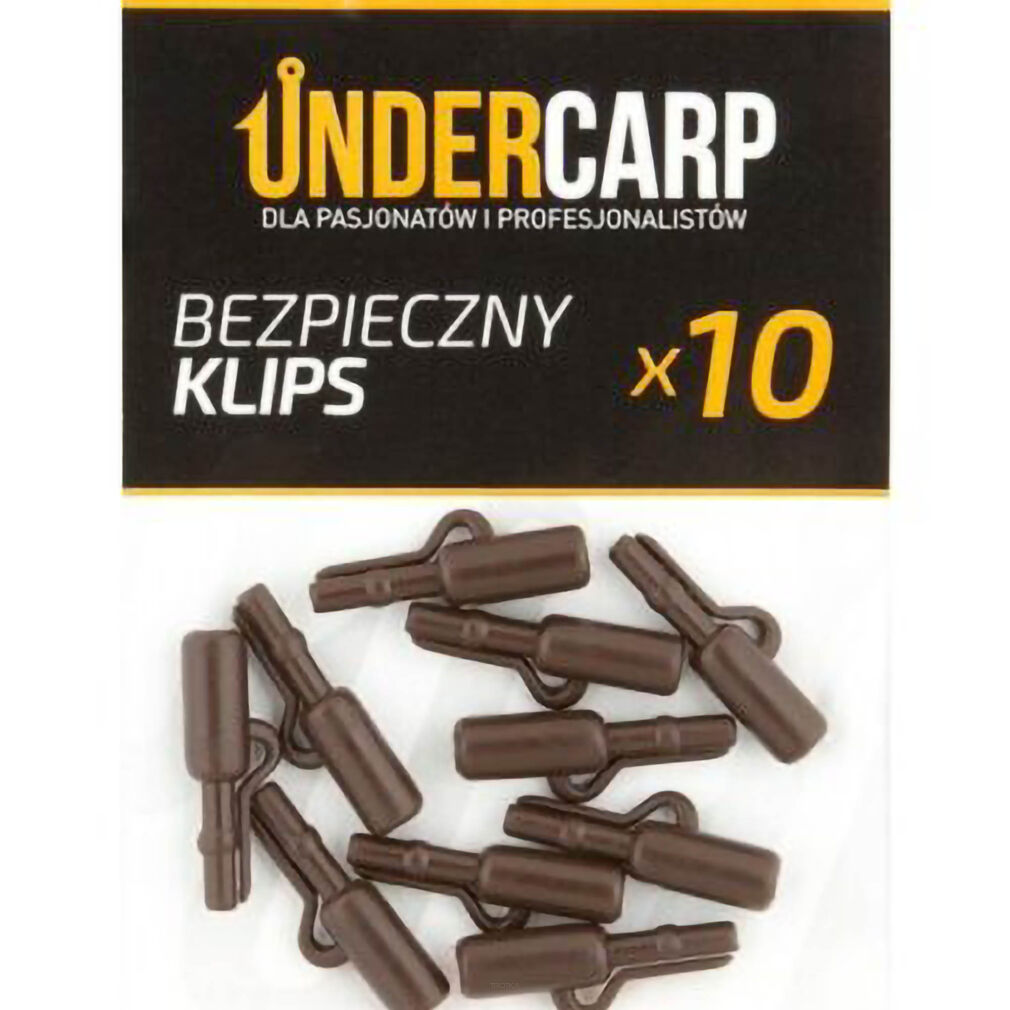 Bezpieczny Klips Under Carp Brązowy