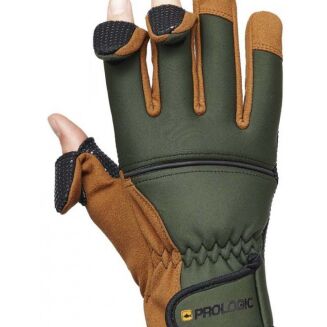 Rękawice Prologic Neoprene Grip Glove L Green/Brown - 2