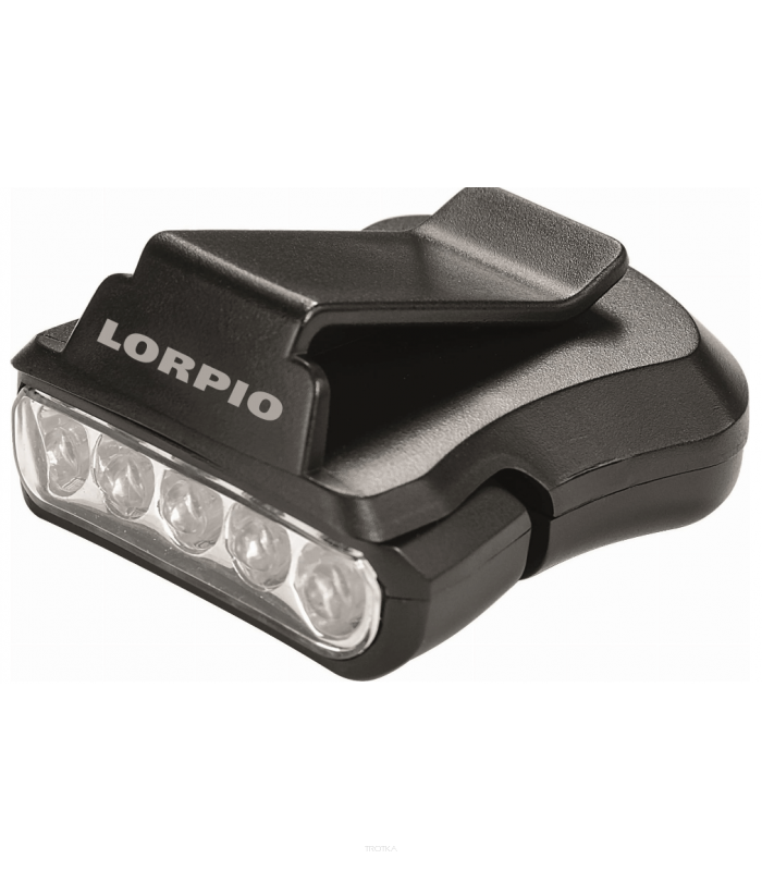 Latarka Lorpio 5 Led na daszek czapki