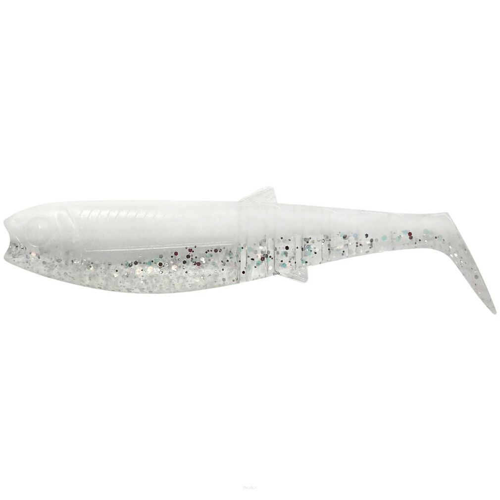 Guma Savage Gear Cannibal Shad B 12.5cm 20g White Flash