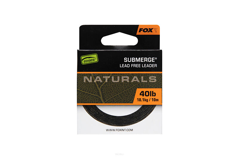 Leadcore Naturals Submerge Leader x10m 40lb/18.1kg. CAC824