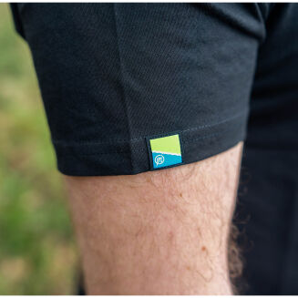 Koszulka Preston Lightweight Black T-Shirt - Medium - 3