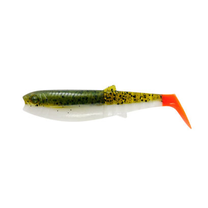 Savage Gear LB Cannibal Shad 20cm 80g Olive Hot Orange