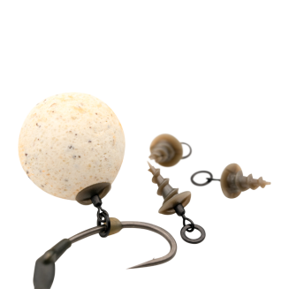 Wkrętka Korda Micro Ring Swivel Bait Screw - Large - 3