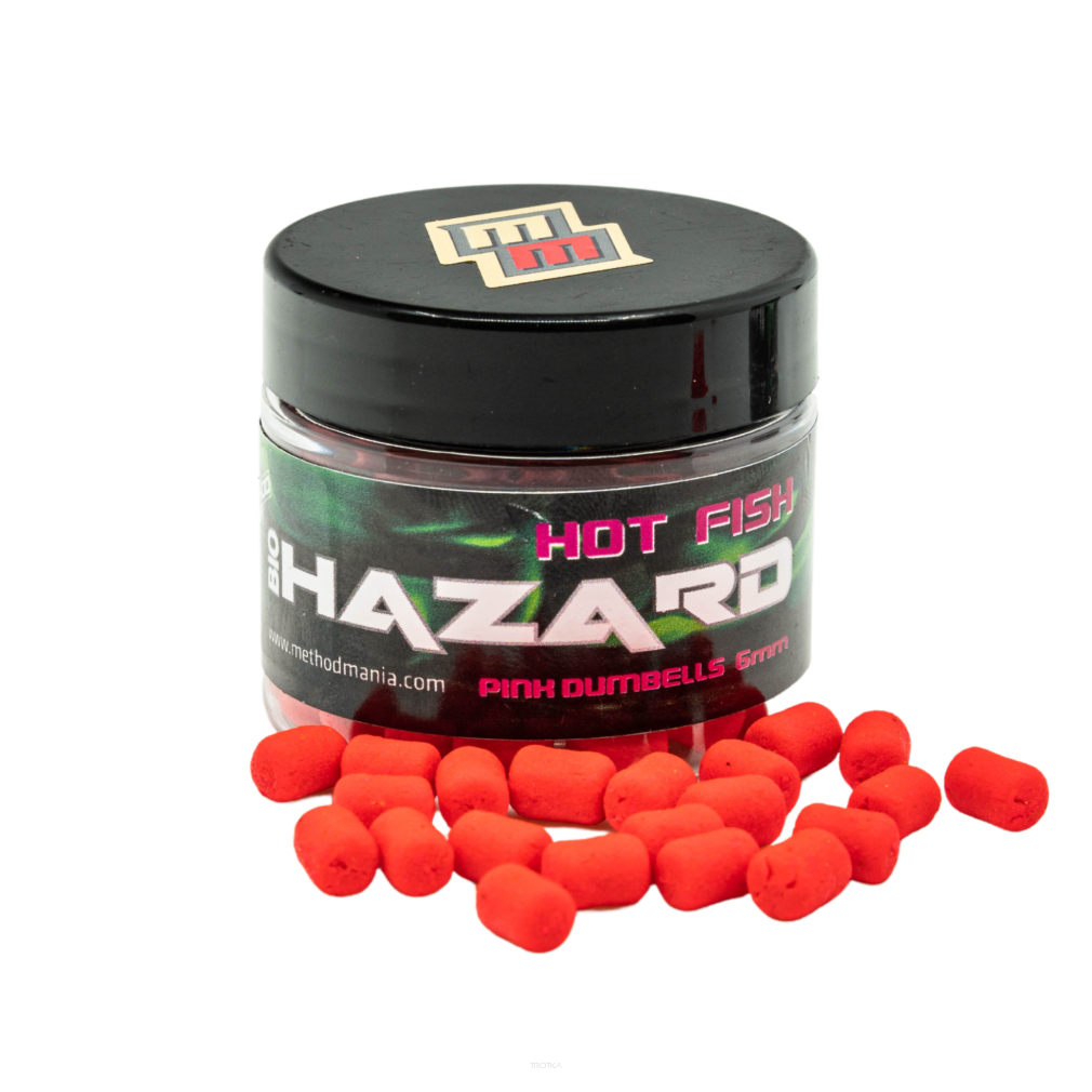 Dumbells Method Mania Hazard Hot Fish Pink 6mm