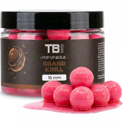 Kulki TB Baits/ Blazek Floating Boilie Pop-Up Grand Krill + NHDC 50g - 16mm
