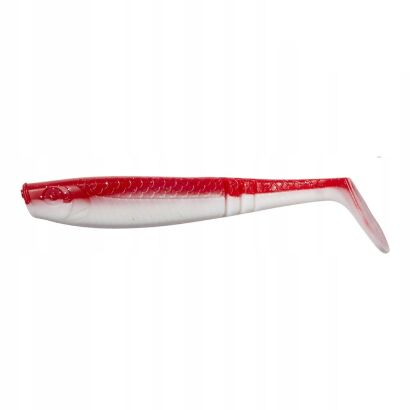 Guma Ron Thompson Shad Paddle Tail 8cm, 3,5g - Red/White