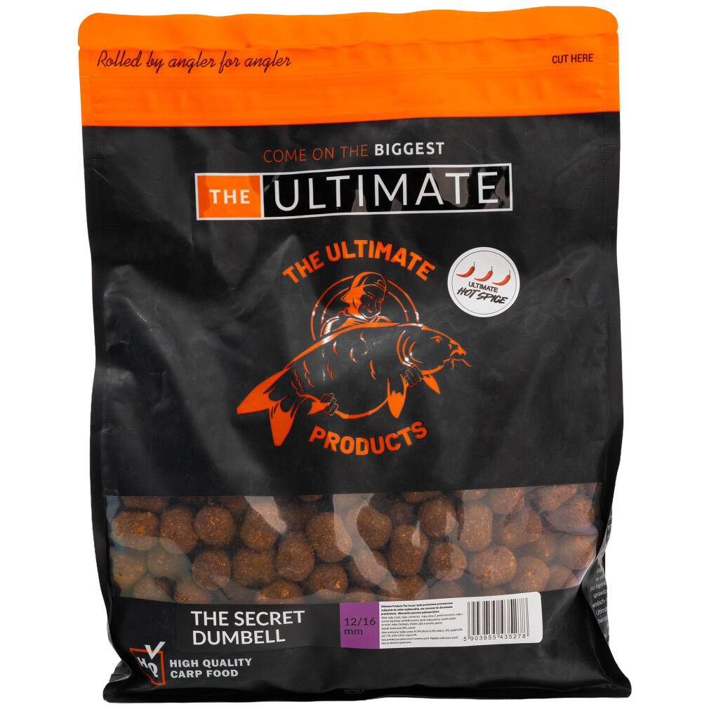 Kulki Zanętowe Ultimate Products Dumbell The Secret 12/16mm 1kg
