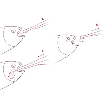 Wypychacz Haczyków Delphin HOOKY - 5