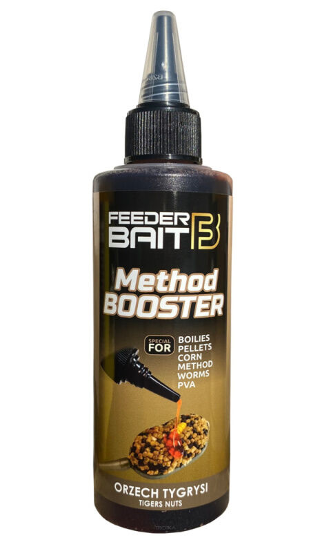 Liquid do metody Feeder Bait Method Booster - Orzech Tygrysi 100ml