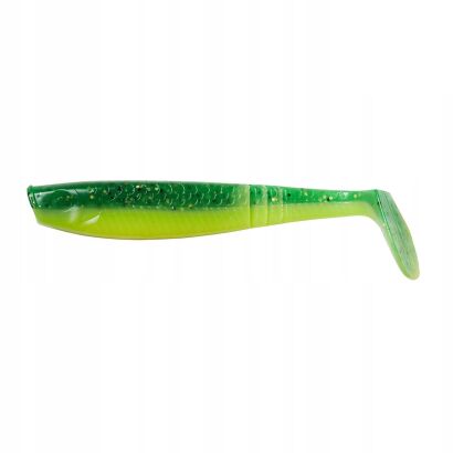 Guma Ron Thompson Shad Paddle Tail 8cm, 3,5g - Green/Lime