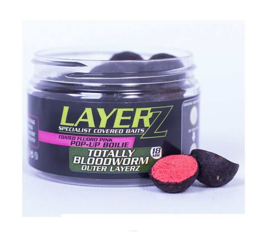 Kulki Starbaits Pop Up LayerZ 14mm Total Bloodworm - Pink