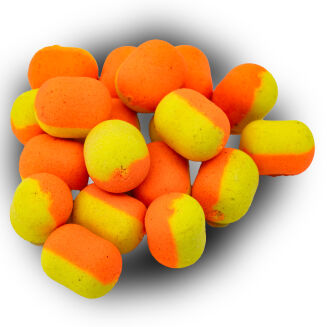 Wafters Solbaits Strawberry Cinnamon Duo Yellow/Orange Dumbells 14mm/18mm 150ml - 3