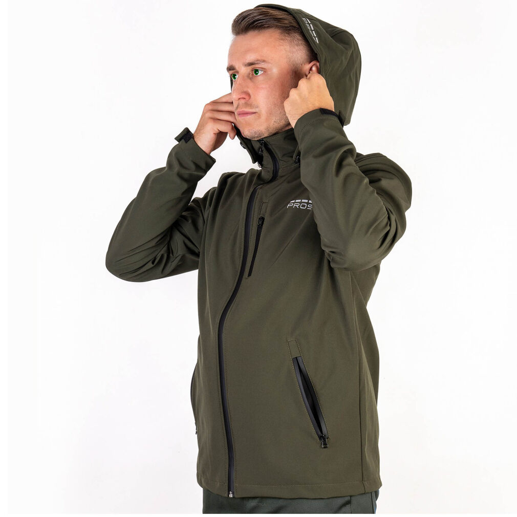 Kurtka Pros 729 Softshell Khaki - M