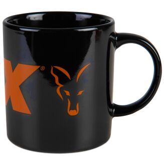 Kubek Fox Black and Orange Logo Ceramic Mug - 2
