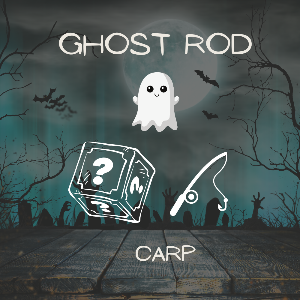 GHOST ROD TAJEMNICZA WĘDKA CARP HALLOWEEN TROTKA