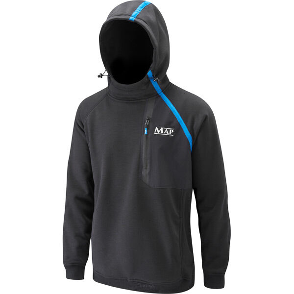 Bluza z kapturem MAP Tech Hoody czarna - L T4070
