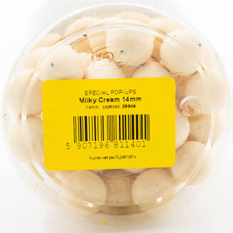 Kulki Massive Baits Special Pop Ups Milky Cream 14mm 200ml - 3