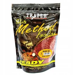 Traper Pellet Ready Method Feeder 2mm Halibut Red