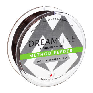 Żyłka Mikado Dreamline Method Feeder 0.18mm/5.15kg/300m - Camo - 3