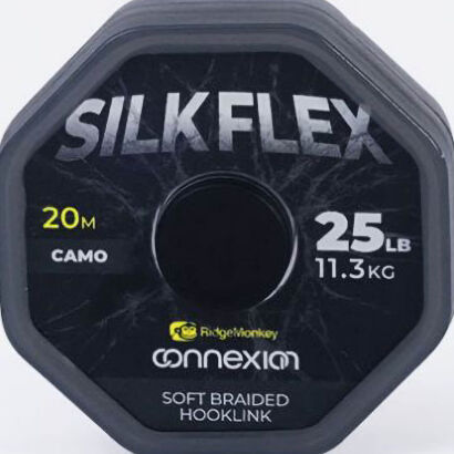 Plecionka Przyponowa Ridge Monkey Connexion SilkFlex Soft Braid 25lb