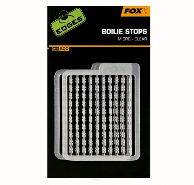 Stopery FOX Boilie Stops Micro - Clear CAC592