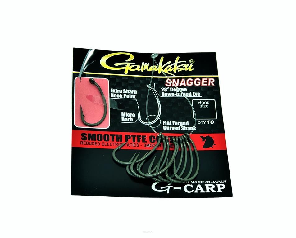 Gamakatsu Haczyki G-Carp Snagger r.4 Barbed 10szt.