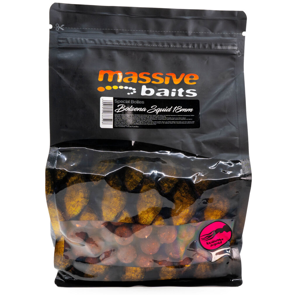 Kulki Massive Baits Bolsena Squid 18mm 1kg