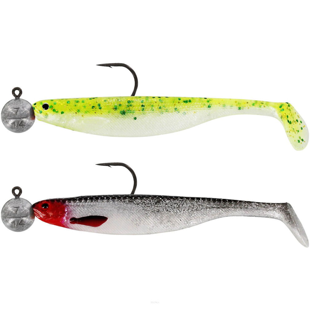 Zestaw Uzbrojonych Gum Westin Shadteez Slim R 'n R 10cm 7g - Dark Water Mix 2