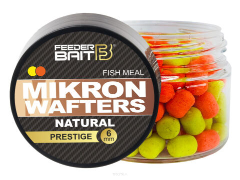 Przynęty do metody Feeder Bait Dumbells Mikron Wafters Natural 6mm