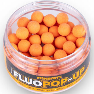 Kulki MikBaits Mini Fluo Pop Up 100ml - Krill 10mm - 2