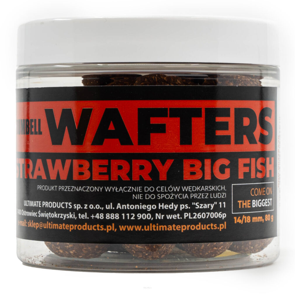Dumbellsy Wafters Ultimate Products Strawberry Big Fish 14/18mm