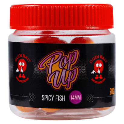 Kulki Dudi Bait Pop Up Spicy Fish 14mm 20g