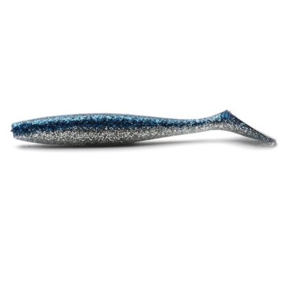 Guma Ron Thompson Slim Shad Paddle Tail 10cm, 7g - Blue/Silver