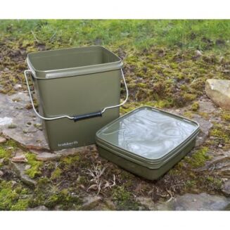 Wiadro Trakker Olive Square + tacka 13l