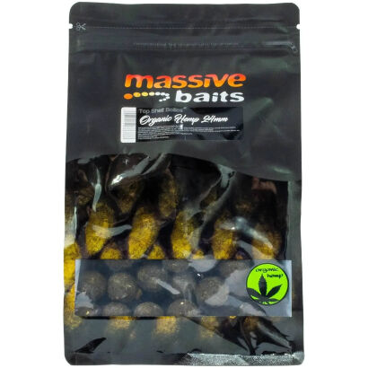 Kulki Massive Baits Organic Hemp 24mm 1kg