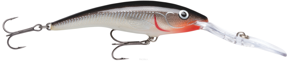 Rapala Deep Tail Dancer 9cm 13g Silver wobler pływający